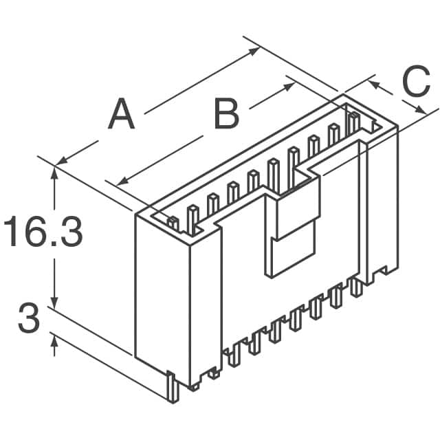 DF1EG-10P-2.5DSA Hirose Electric Co Ltd  Headers Male Pins